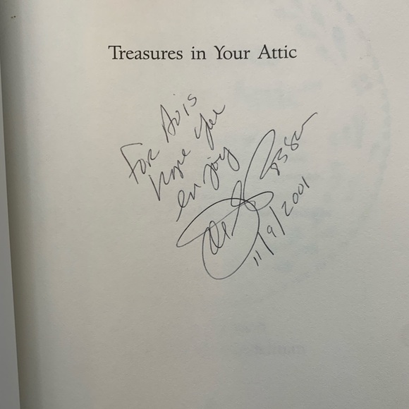 ! VTG First Edition Signed Book,  Treasures In Your Attic, Rosson and Fendelman - Picture 3 of 11